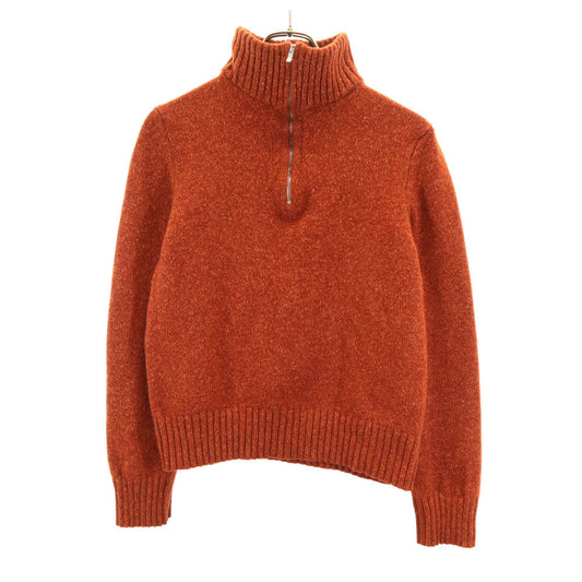C.P.Company Italian Half-Zip Sweater Orange Size M