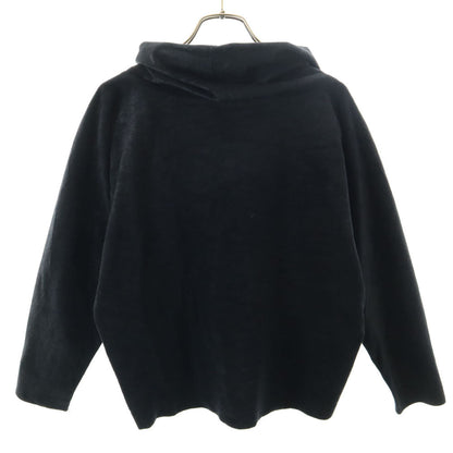 Y's 80s Vintage Black Long Sleeve Turtleneck Top