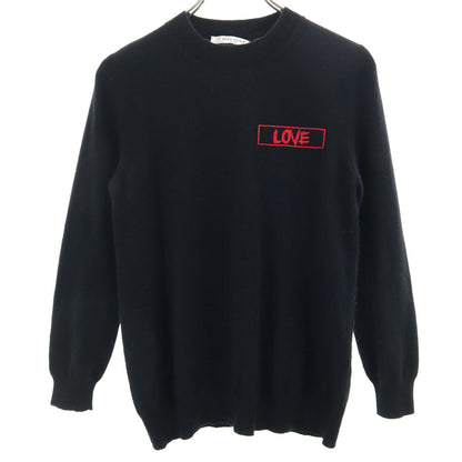 GIVENCHY Italian Cashmere Long Sleeve Sweater Black Size XS