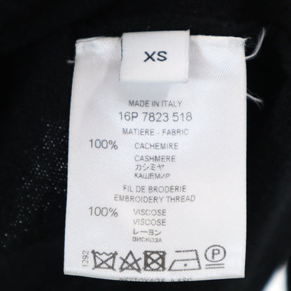 GIVENCHY Italian Cashmere Long Sleeve Sweater Black Size XS
