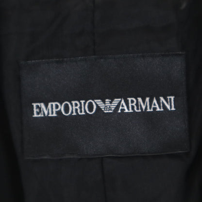 Emporio Armani Made in Italy Striped Velour Blazer Size 40