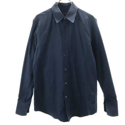 MIUMIU Italian Made Long Sleeve Button Shirt Blue Size 38/15