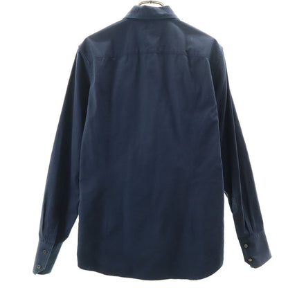 MIUMIU Italian Made Long Sleeve Button Shirt Blue Size 38/15