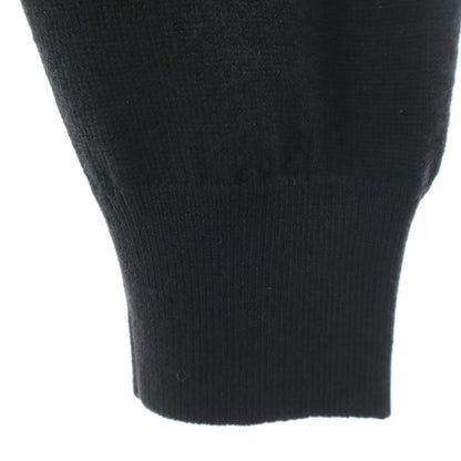 GUCCI Italian Long Sleeve V-Neck Sweater Black Size S