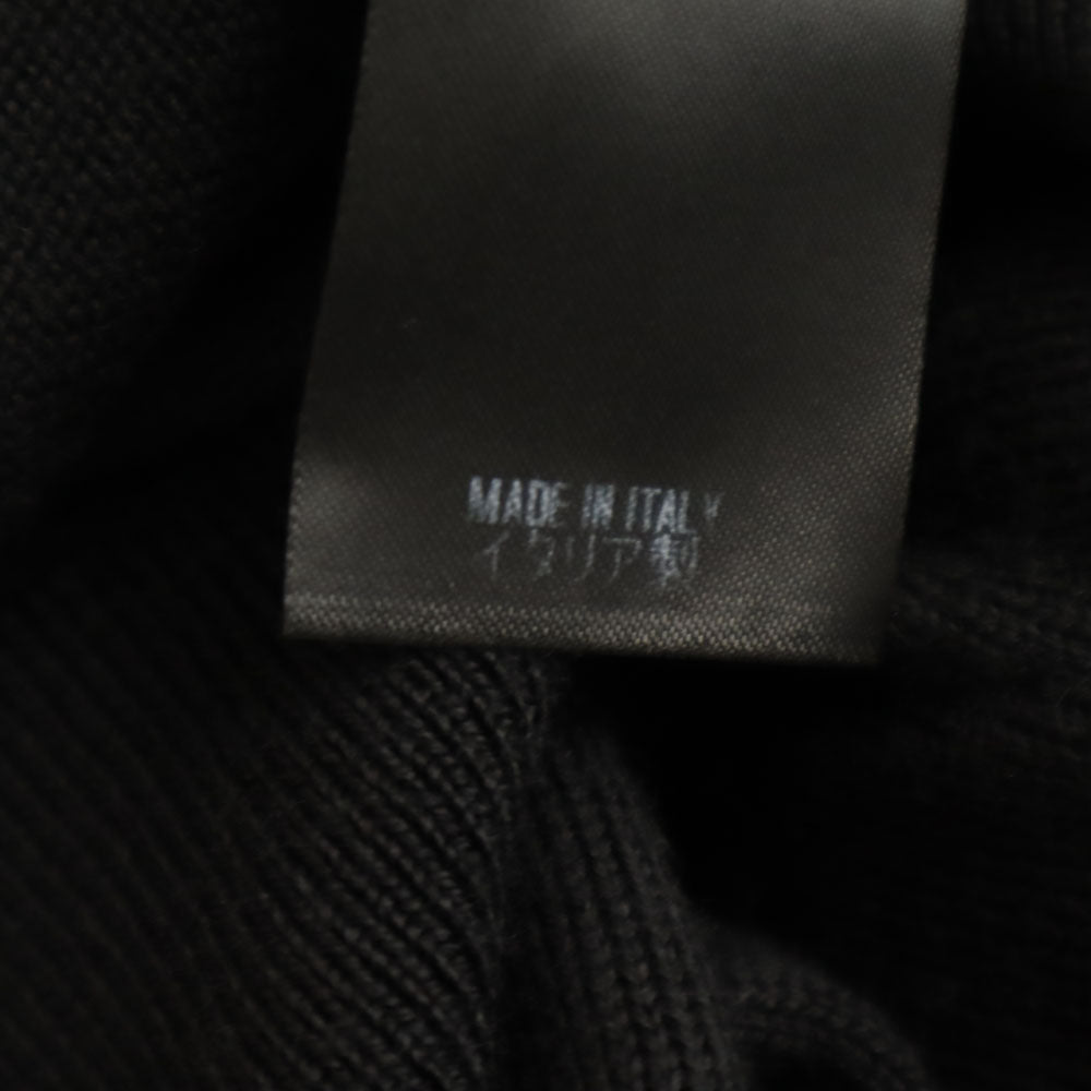 GUCCI Italian Long Sleeve V-Neck Sweater Black Size S