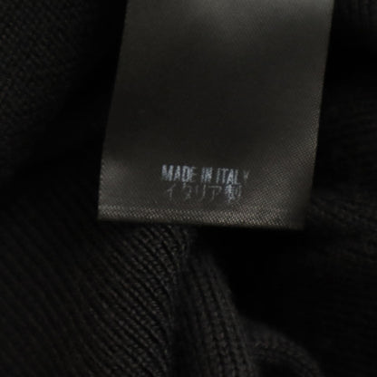 GUCCI Italian Long Sleeve V-Neck Sweater Black Size S