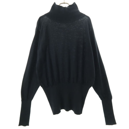 Yohji Yamamoto 80s Vintage Mock Neck Cut & Sew Black