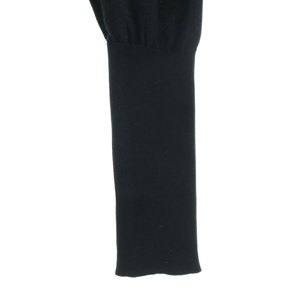 Yohji Yamamoto 80s Vintage Mock Neck Cut & Sew Black