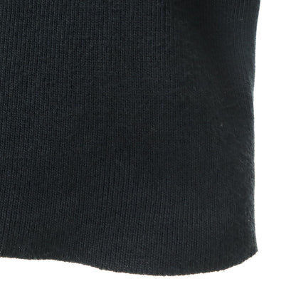 Yohji Yamamoto 80s Vintage Mock Neck Cut & Sew Black