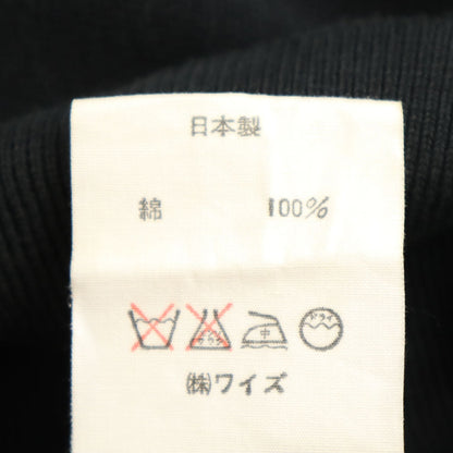 Yohji Yamamoto 80s Vintage Mock Neck Cut & Sew Black