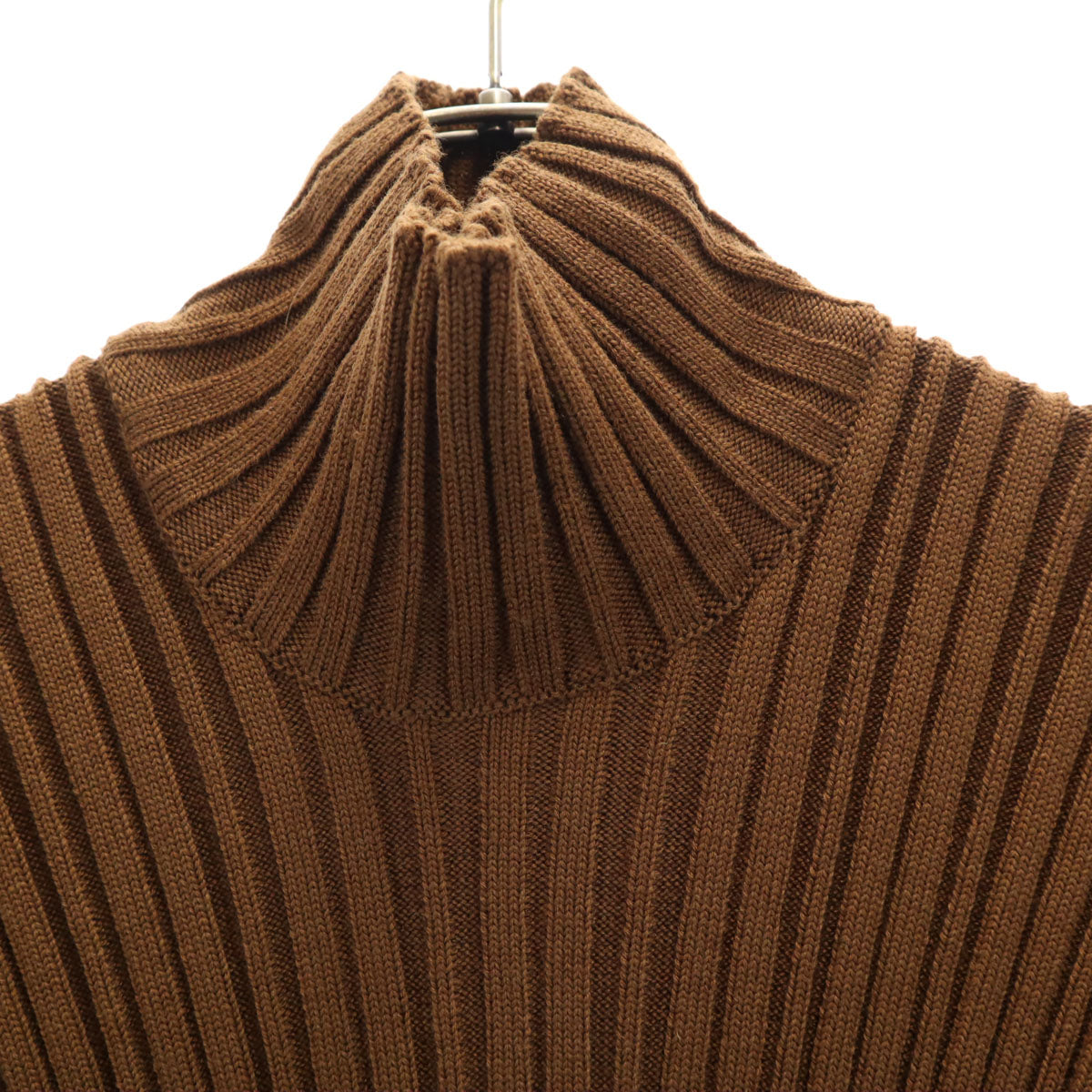 SalvatoreFerragamo Italian Sleeveless Poncho Brown Size S