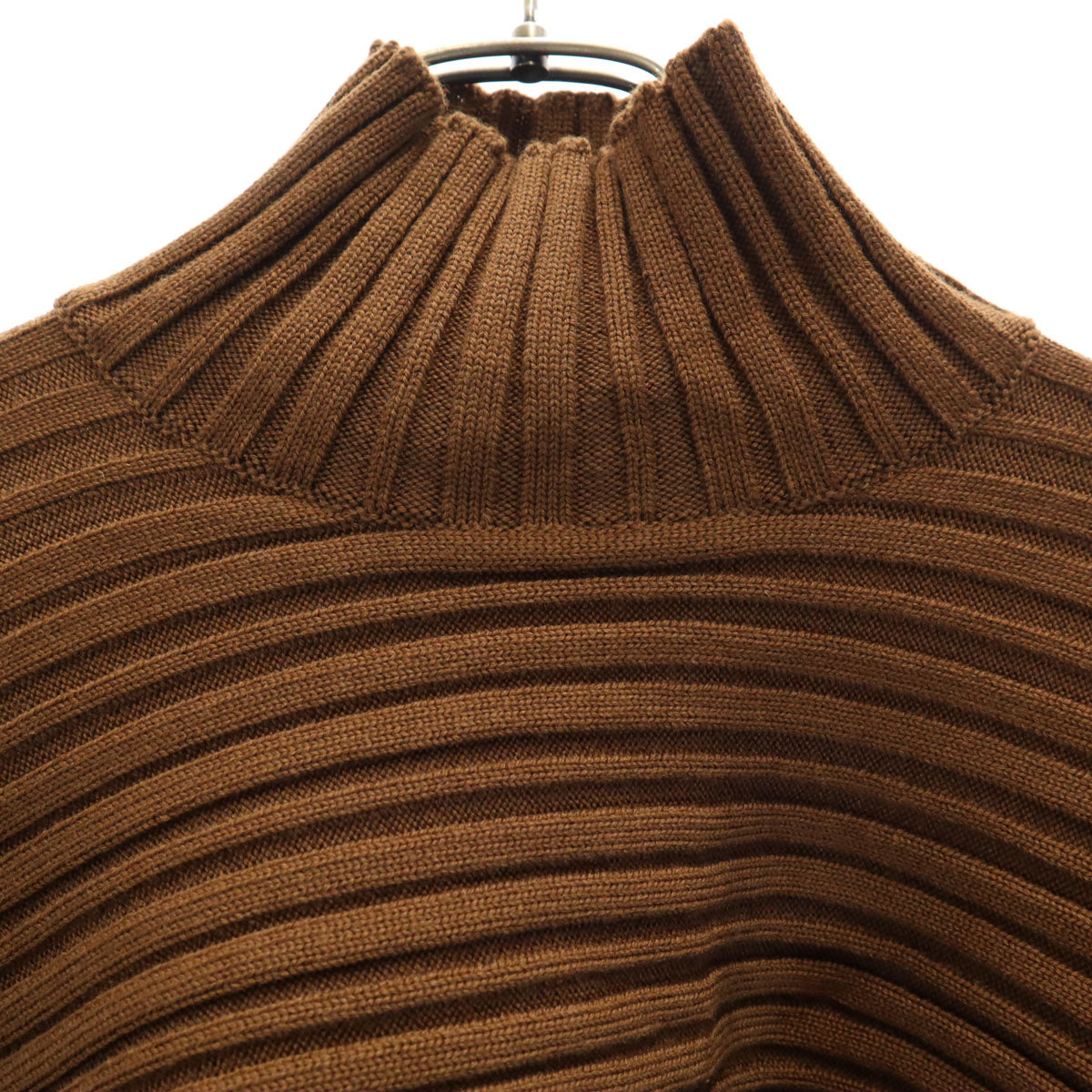 SalvatoreFerragamo Italian Sleeveless Poncho Brown Size S