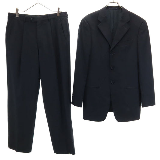 ARMANI COLLEZIONI Herringbone Suit Black Size 46