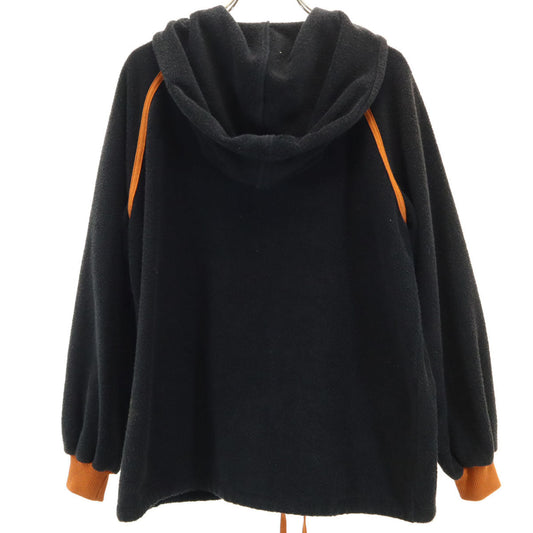 Christian Dior SPORTS 90s Pile Full-Zip Hoodie Black Size M