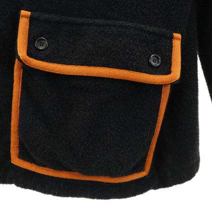 Christian Dior SPORTS 90s Pile Full-Zip Hoodie Black Size M