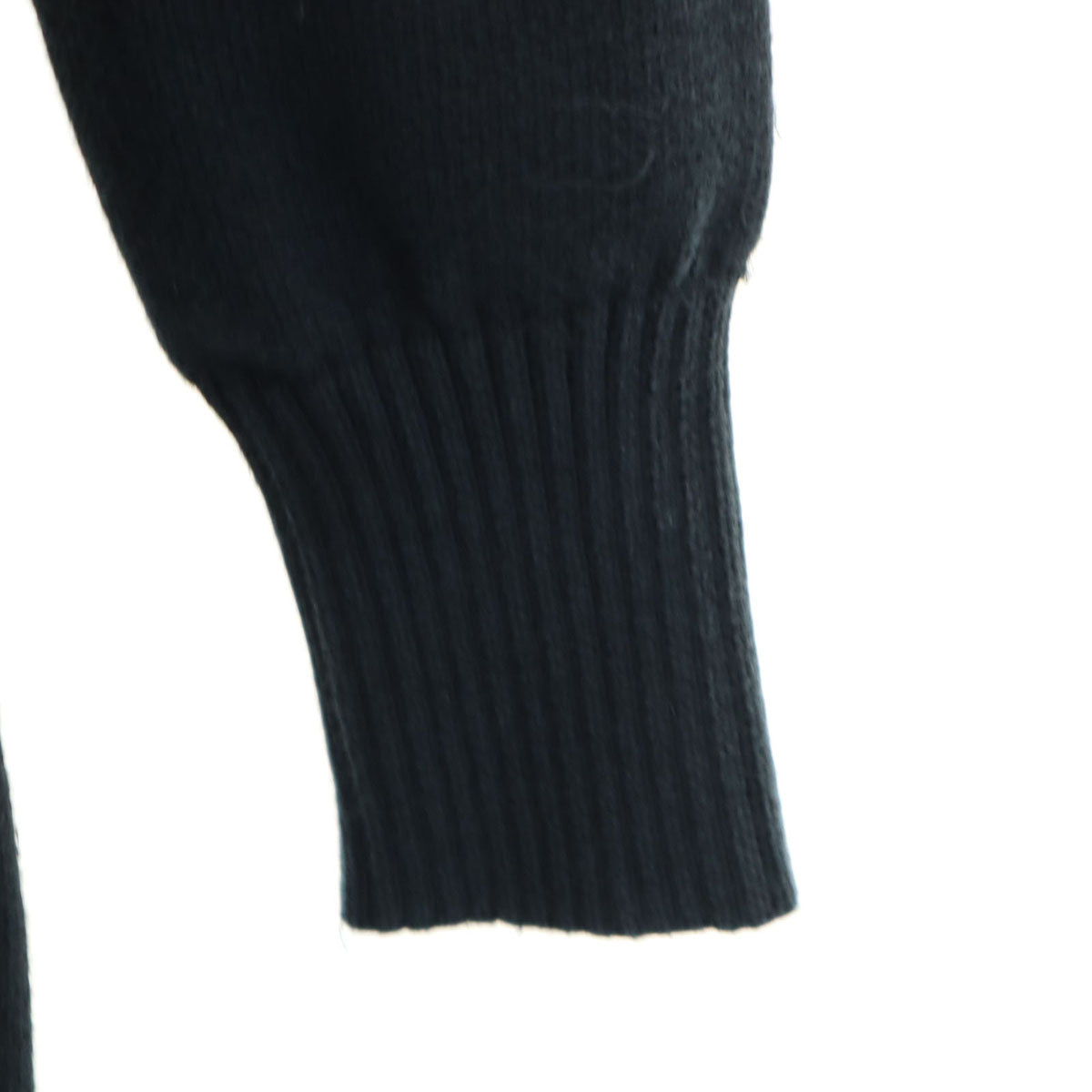 KENZO Long Sleeve V-Neck Knit Dress Navy Size XS