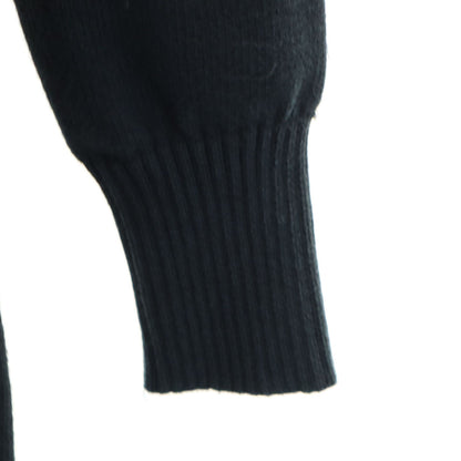 KENZO Long Sleeve V-Neck Knit Dress Navy Size XS