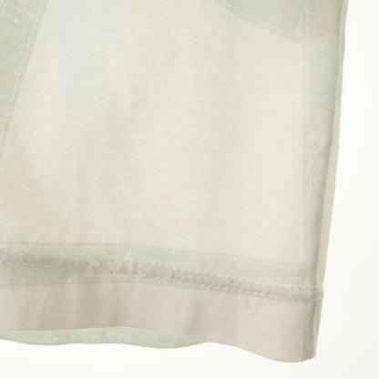 HERMES Italian V-Neck Long Sleeve T-Shirt Size M