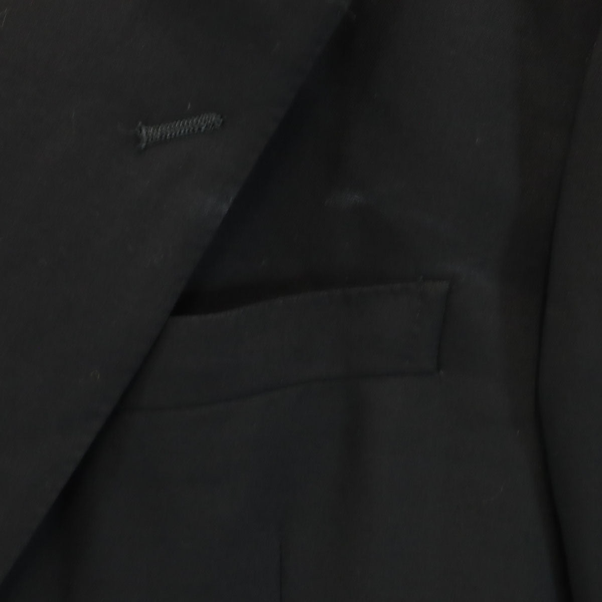 GIVENCHY 90s Vintage Wool Blazer Black Size BE3