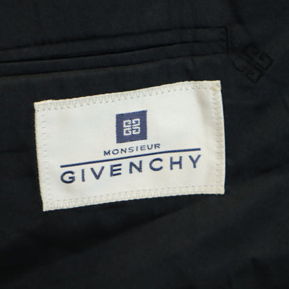 GIVENCHY 90s Vintage Wool Blazer Black Size BE3