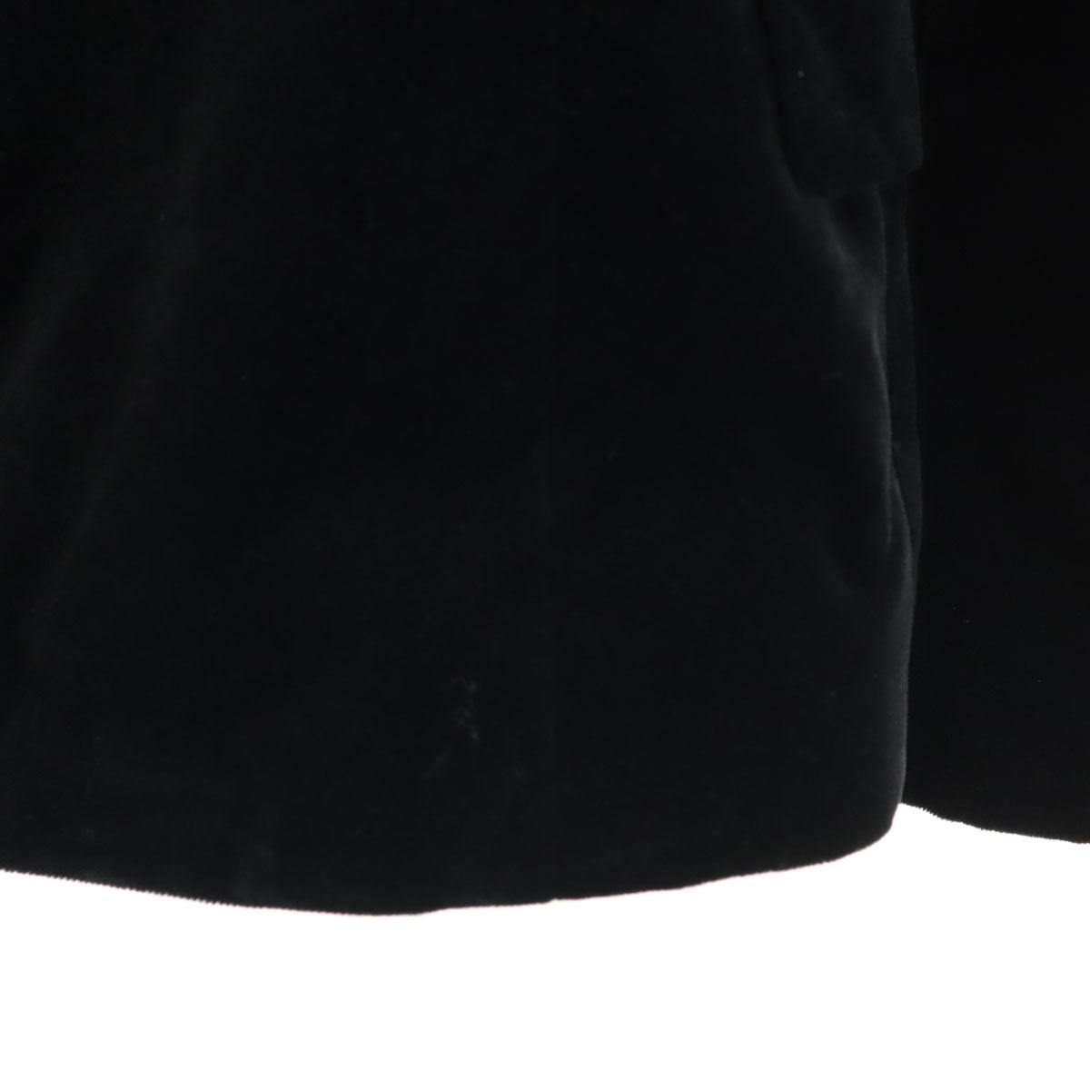 SAINT LAURENT Italian Silk Tailored Blazer Black Size F34