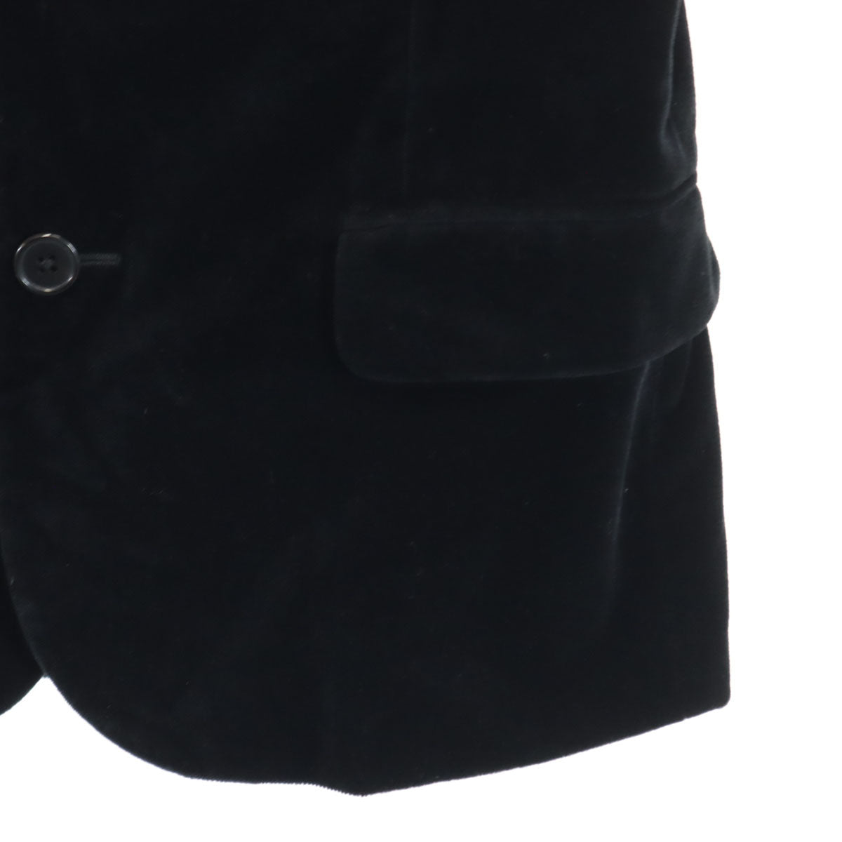 SAINT LAURENT Italian Silk Tailored Blazer Black Size F34
