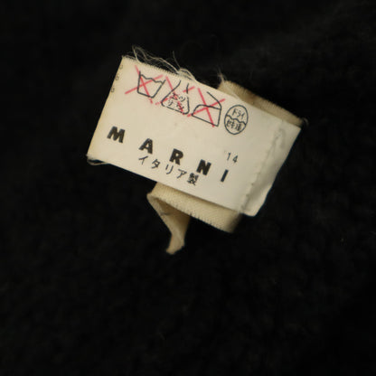 MARNI Italian Wool Blend Knit Cardigan Black Size 40