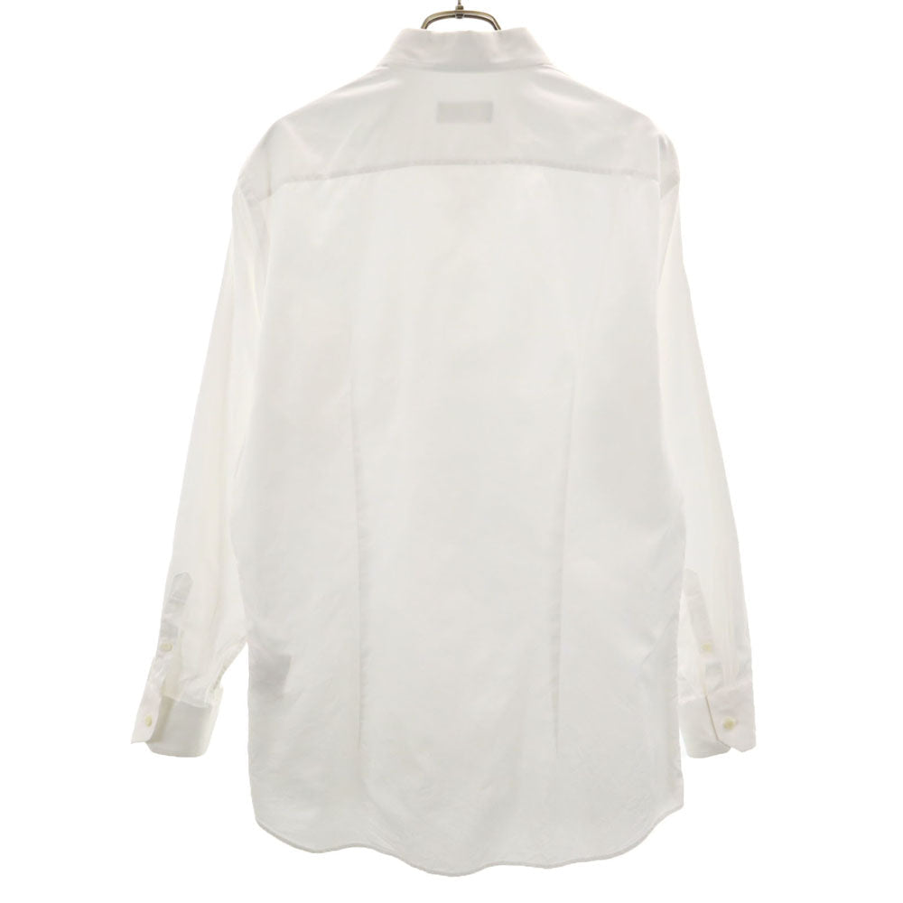 PRADA 2017 Long Sleeve Button-Down Shirt White Size L