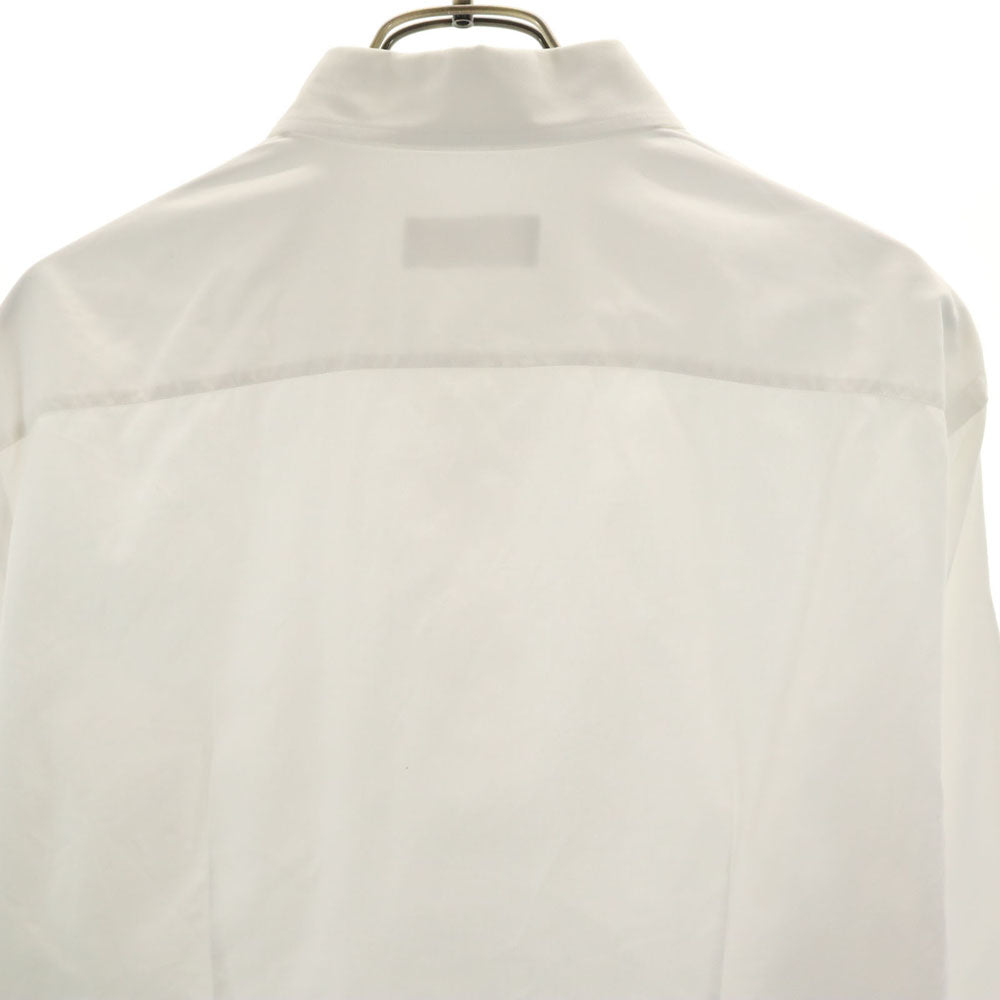 PRADA 2017 Long Sleeve Button-Down Shirt White Size L