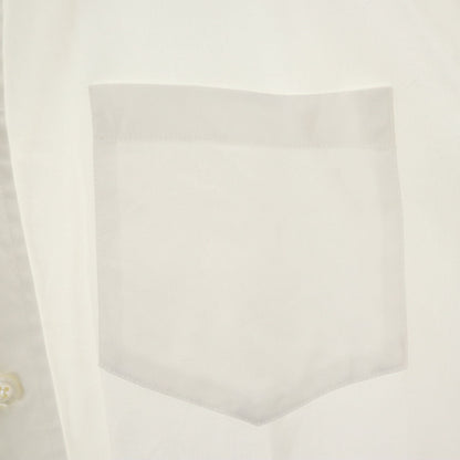 PRADA 2017 Long Sleeve Button-Down Shirt White Size L