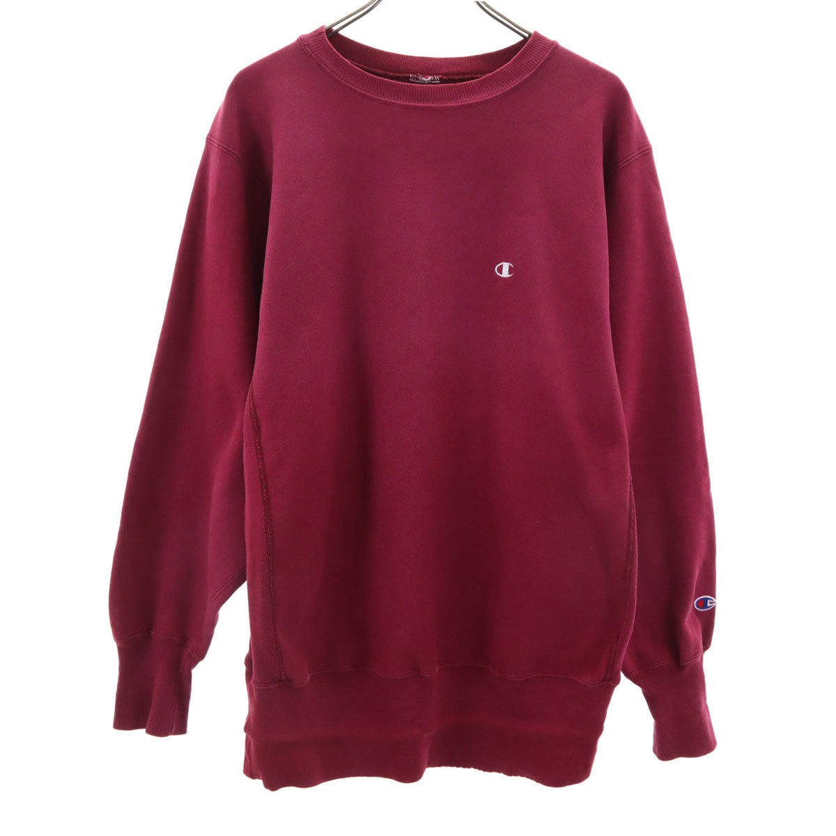 Champion 90s Vintage Long Sleeve Sweatshirt Pink