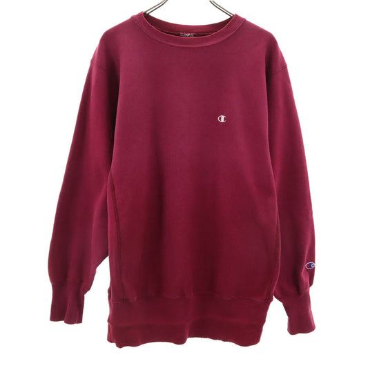 Champion 90s Vintage Long Sleeve Sweatshirt Pink