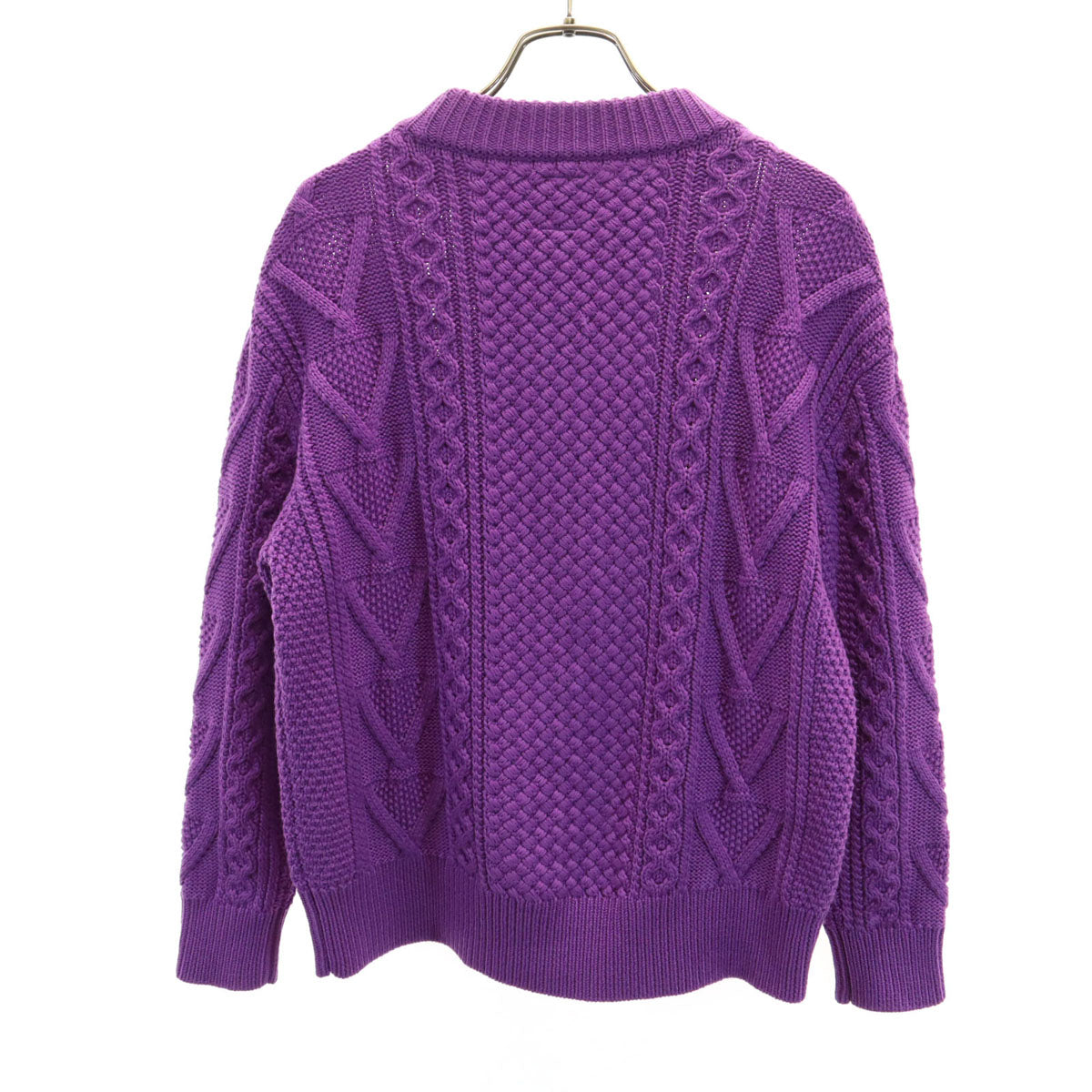 BATONER Long Sleeve Knit Sweater Purple Size 1