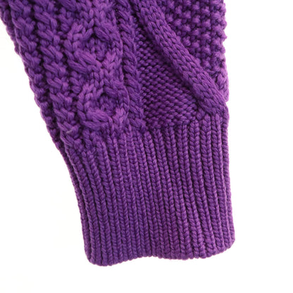 BATONER Long Sleeve Knit Sweater Purple Size 1