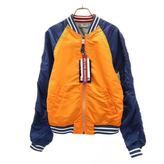 ALPHA x ASSC L-2B Flight Jacket Reversible Orange Size XS