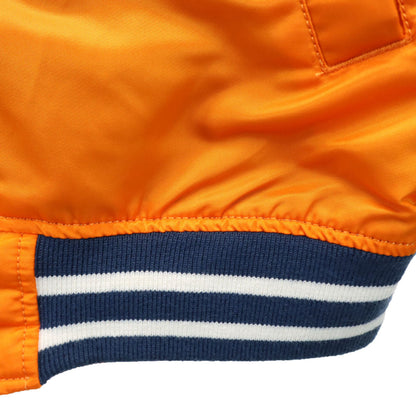 ALPHA x ASSC L-2B Flight Jacket Reversible Orange Size XS