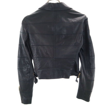ARMANI EXCHANGE Leather Jacket Black Size S
