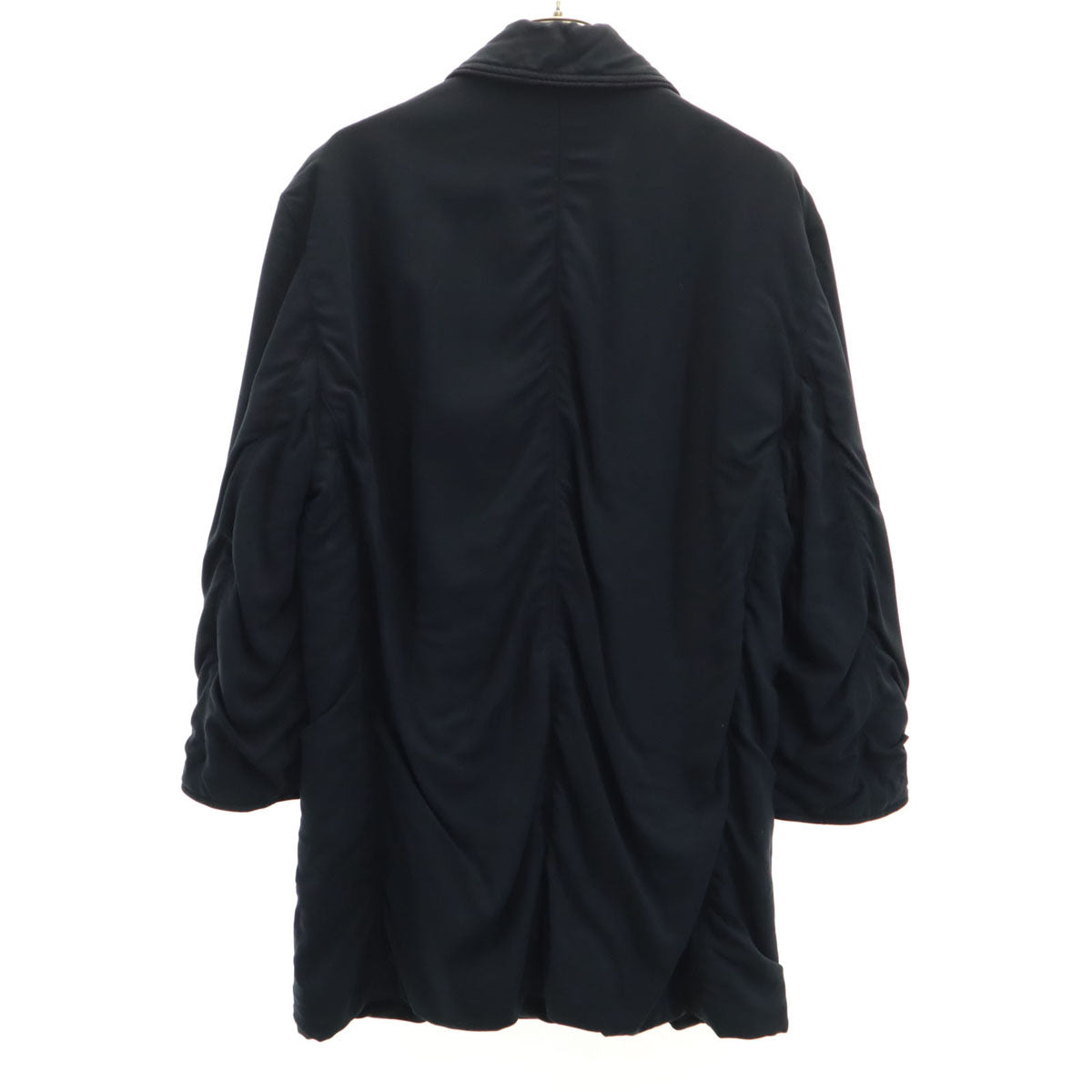 GIORGIO ARMANI 90s Italian Coat Navy Blue Size 40