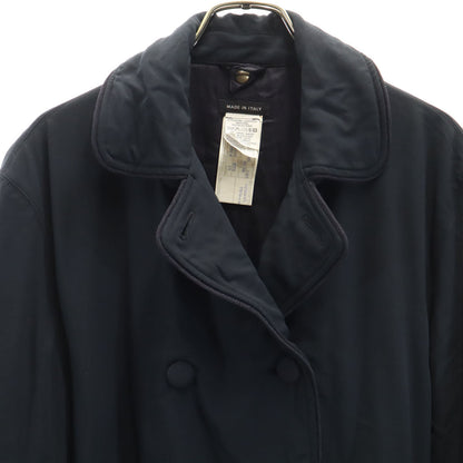 GIORGIO ARMANI 90s Italian Coat Navy Blue Size 40