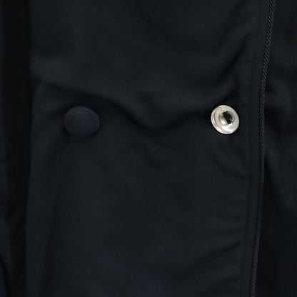 GIORGIO ARMANI 90s Italian Coat Navy Blue Size 40