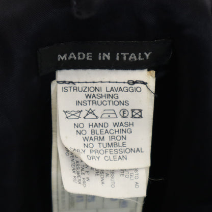 GIORGIO ARMANI 90s Italian Coat Navy Blue Size 40