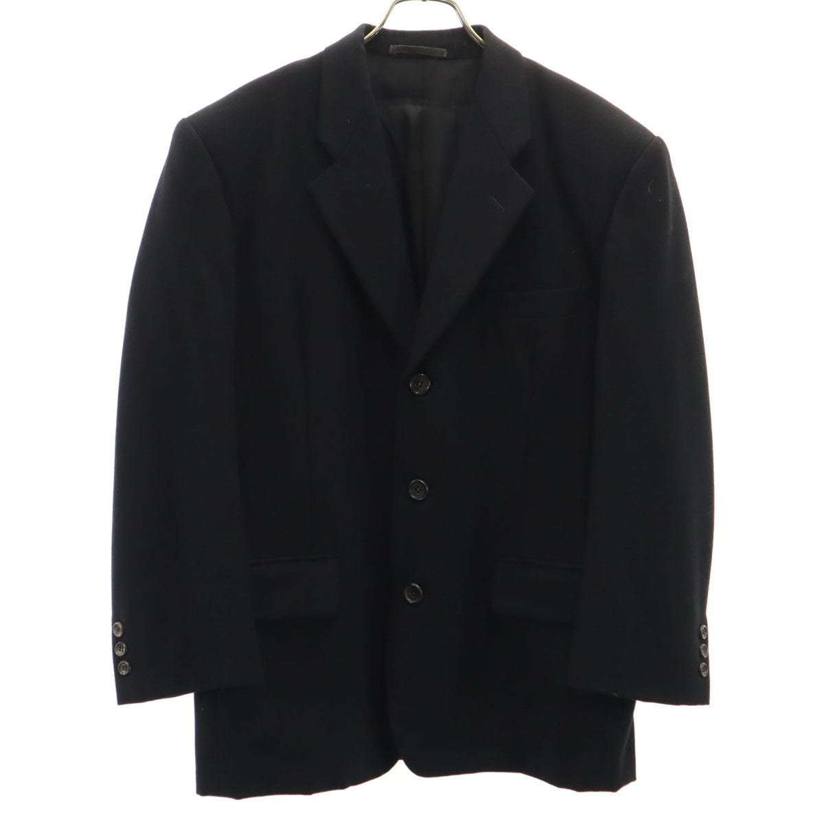 COMME des GARCONS HOMME 80s Vintage Wool Blazer Black Size S