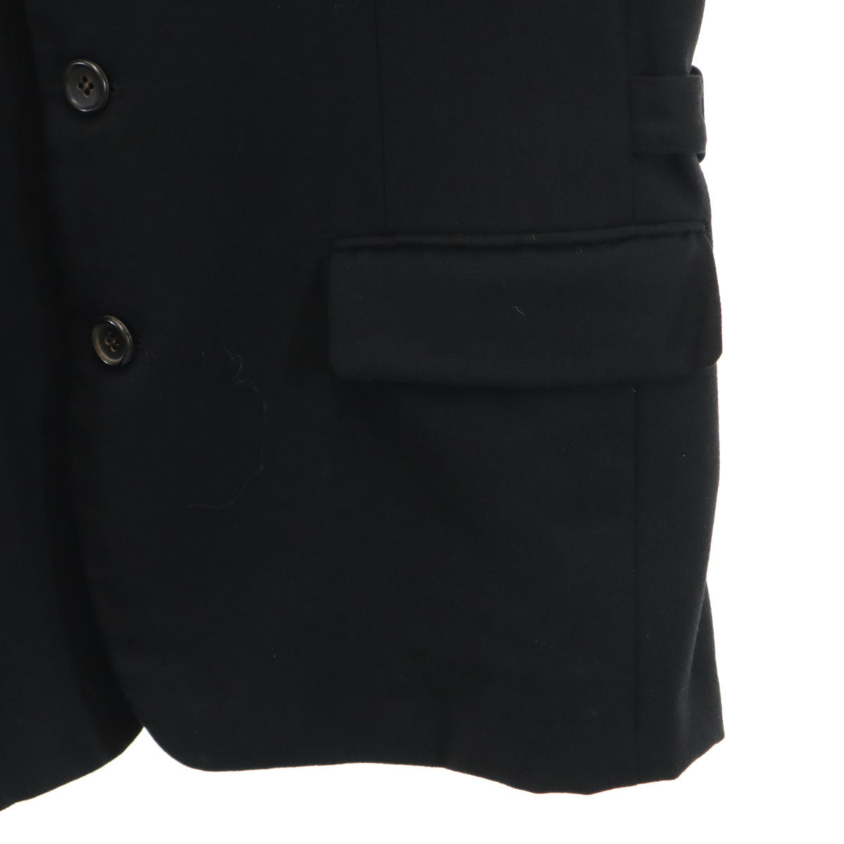COMME des GARCONS HOMME 80s Vintage Wool Blazer Black Size S