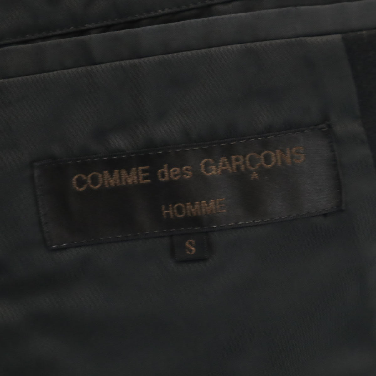 COMME des GARCONS HOMME 80s Vintage Wool Blazer Black Size S