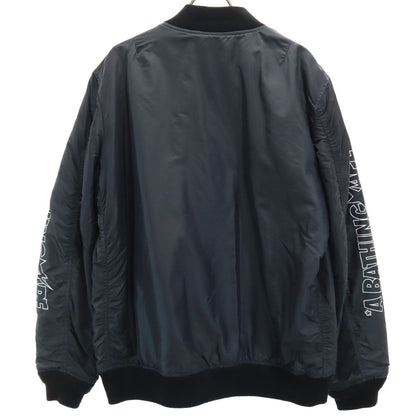 Bape A BATHING APE Flight Jacket Black Size M