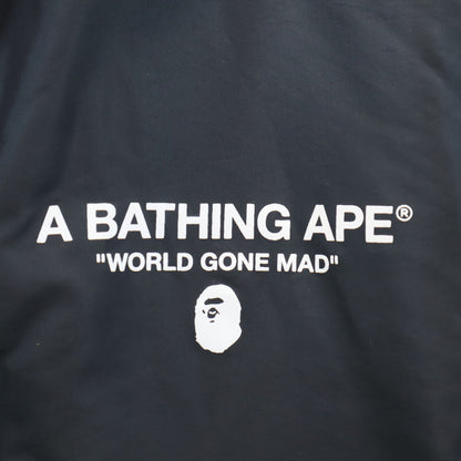 Bape A BATHING APE Flight Jacket Black Size M