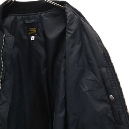 Bape A BATHING APE Flight Jacket Black Size M