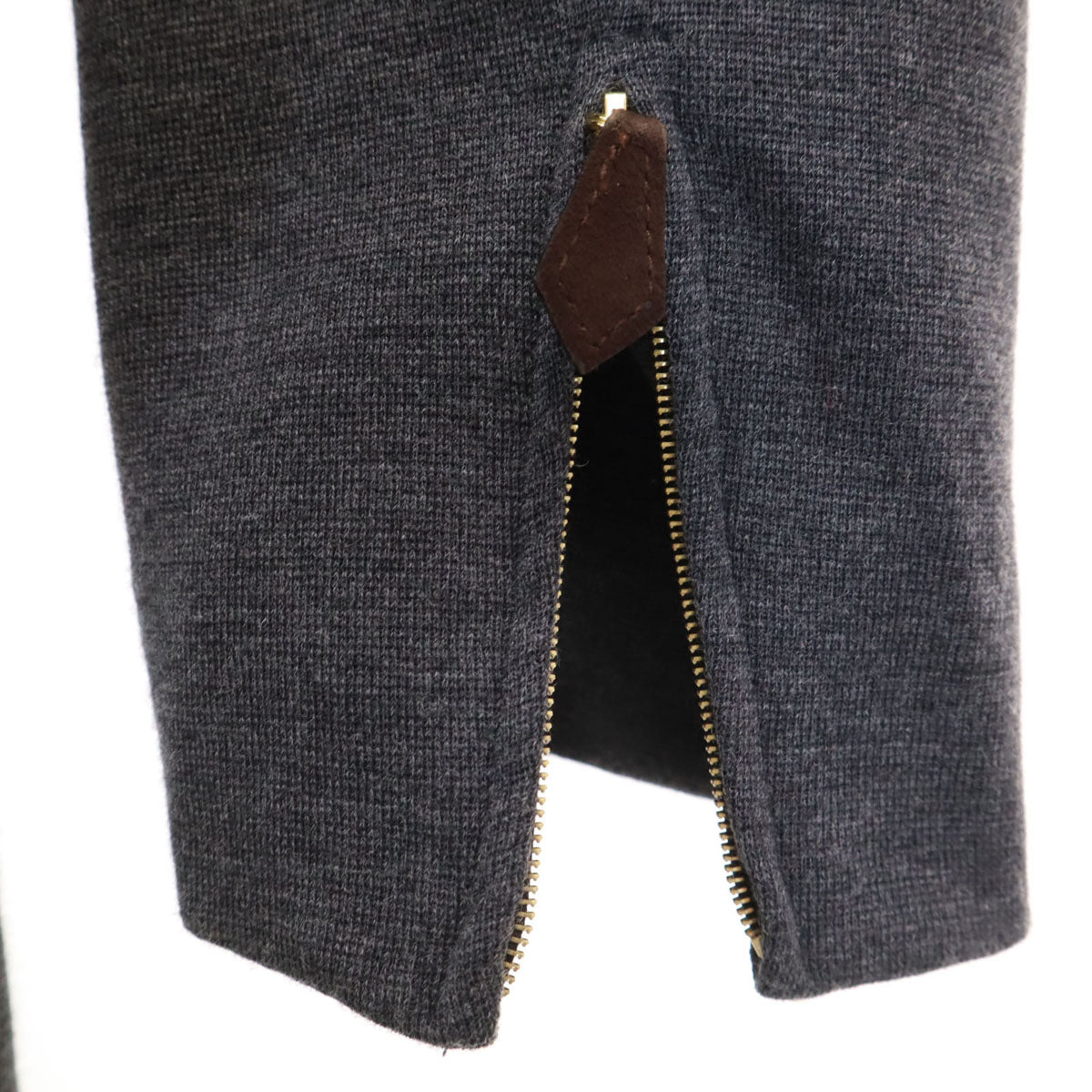 GUCCI Italian Wool Blend Coat Gray Size 40