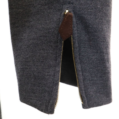 GUCCI Italian Wool Blend Coat Gray Size 40