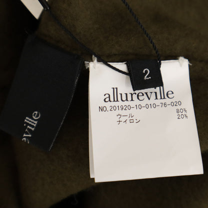 allureville Short Wool Jacket Khaki Size 2
